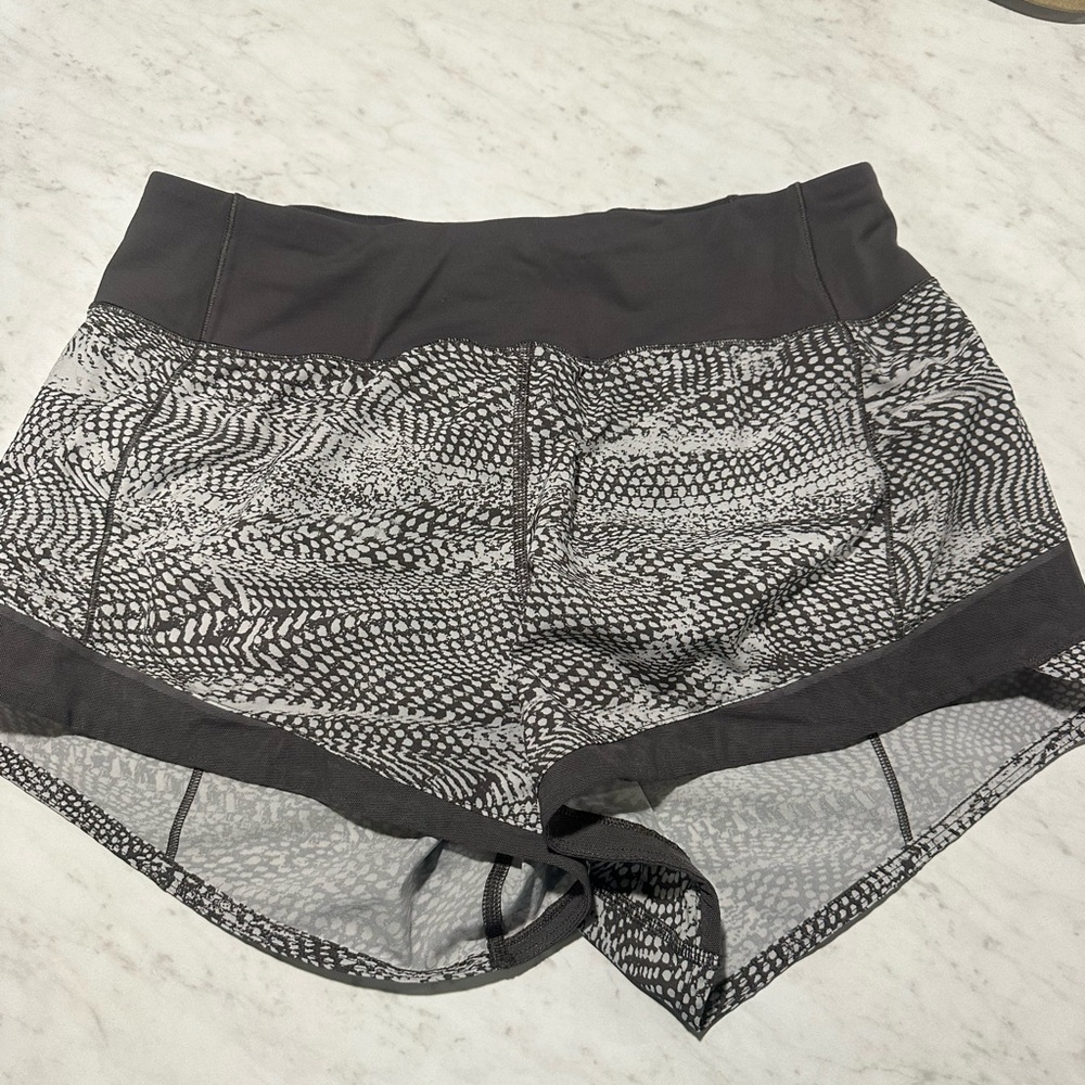 Lulu lemon speed up shorts!